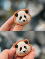 Custom Pet Leather Carving Brooch, Personalized 3D Embossed Dog Cat Portrait Pin, Handmade Animal Lapel Pin Gift for Pet Lovers 1.97in